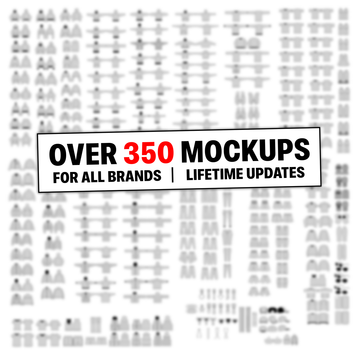 ADAM'S 350+ ITEM CUSTOMISABLE CLOTHING MOCKUP PACK V2