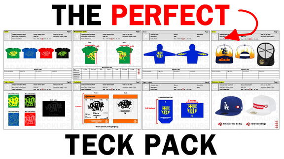 Adam's Ultimate Tech Pack Template - Send Straight to your Manufacturer ...